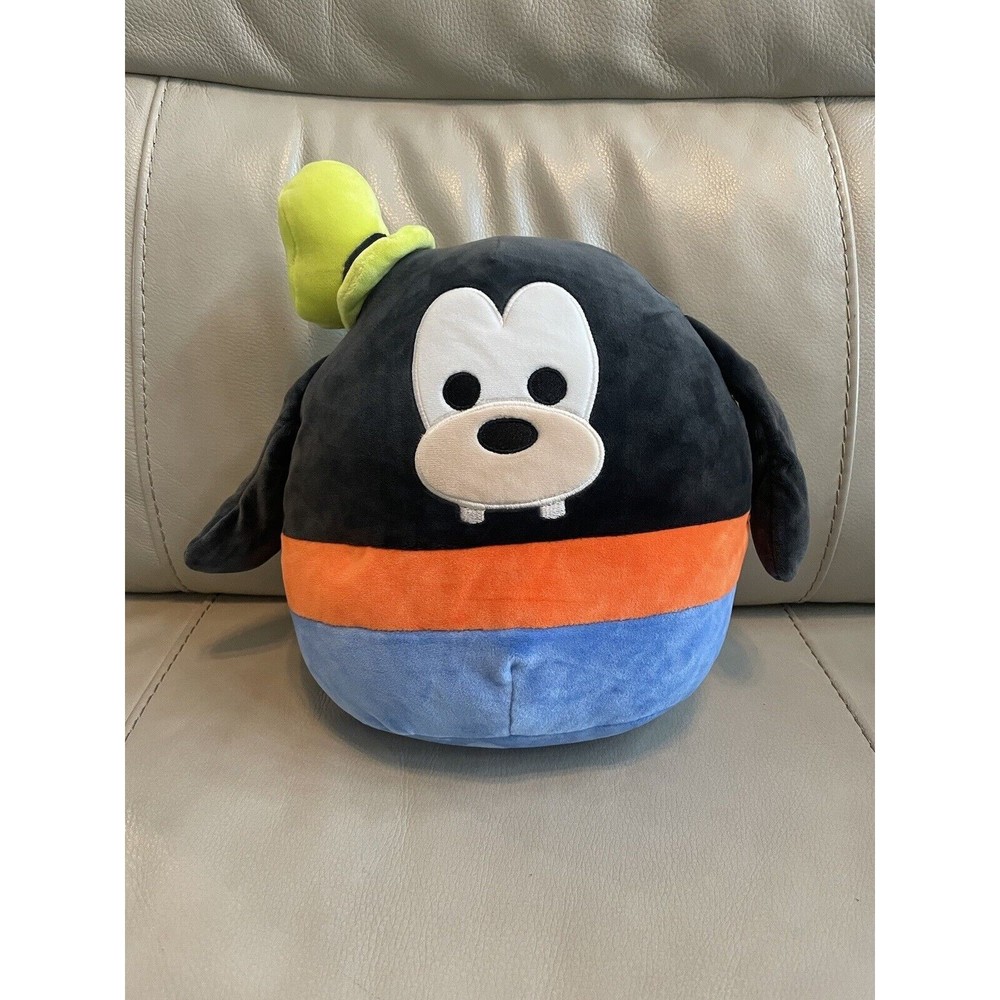 Squishmallow Disney GOOFY 10" PLUSH Kellytoy Stuffed Toy EUC